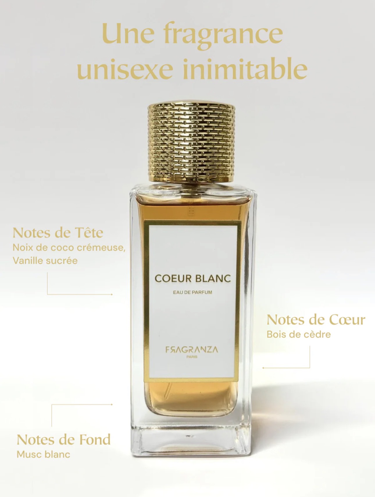 Cœur Blanc Fragranza 100ml – Image 2