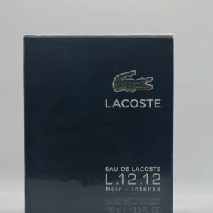 Lacoste L.12.12 Noir – Eau de Toilette Homme 100 ml
