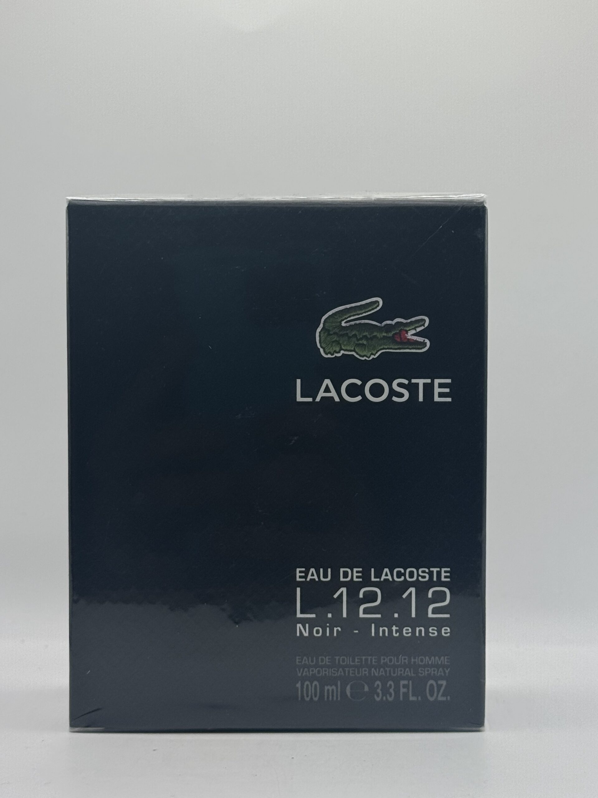 Lacoste L.12.12 Noir – Eau de Toilette Homme 100 ml