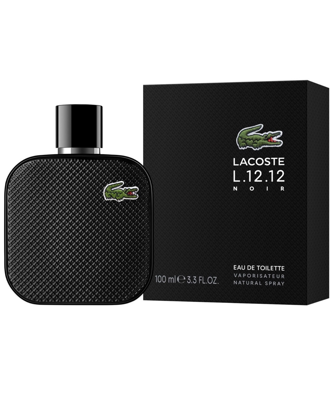 Lacoste L.12.12 Noir – Eau de Toilette Homme 100 ml – Image 2
