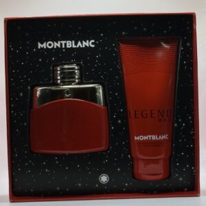 Montblanc Legend Red – Coffret Homme 50 ml | Eau de Parfum + Gel Douche